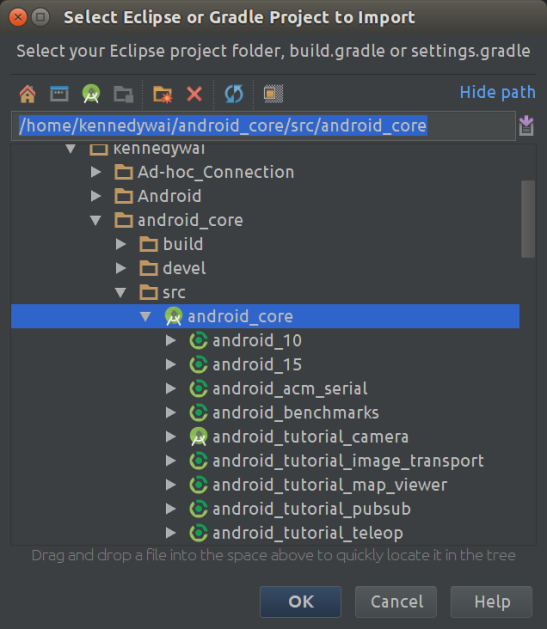 Select Eclipse or Gradle Project to Import_016